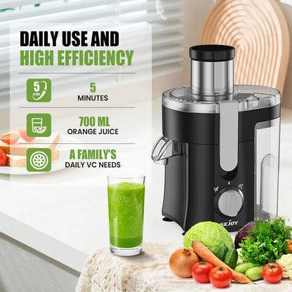 SEJOY Compact Centrifugal Juicer