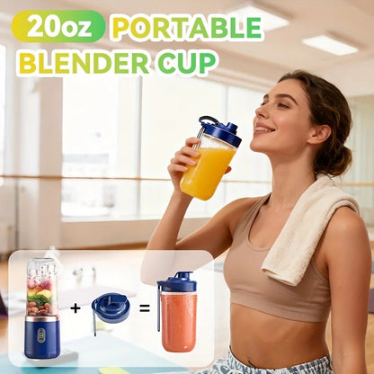 400ml Portable USB Double-Cup Juicer