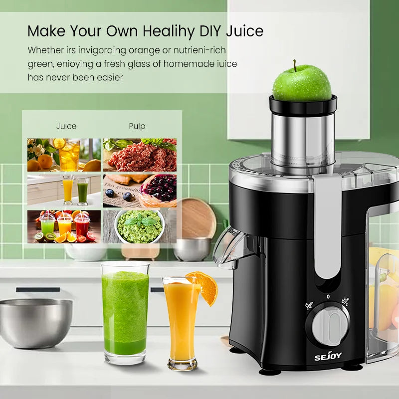 SEJOY Compact Centrifugal Juicer