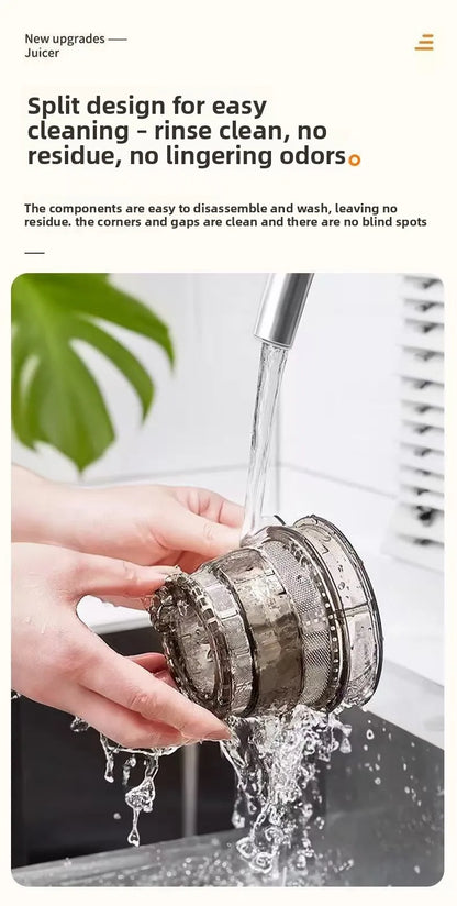 2L Stainless Steel Slow Juicer